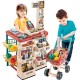 deAO Supermarket Kids Playset with Shopping Cart and Over 20 Game Accessories Included (Red) deAO Supermarket Kids Playset with Shopping Cart and Over 20 Game Accessories Included (Red)
