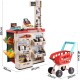 deAO Supermarket Kids Playset with Shopping Cart and Over 20 Game Accessories Included (Red) deAO Supermarket Kids Playset with Shopping Cart and Over 20 Game Accessories Included (Red)
