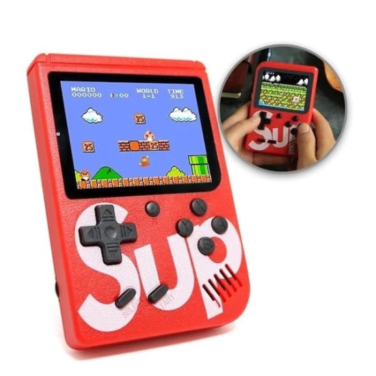 Ally Mobile ALLY Sup 400 Vintage Games Portable Retro Mini Atari Gameboy RED Ally Mobile ALLY Sup 400 Vintage Games Portable Retro Mini Atari Gameboy RED