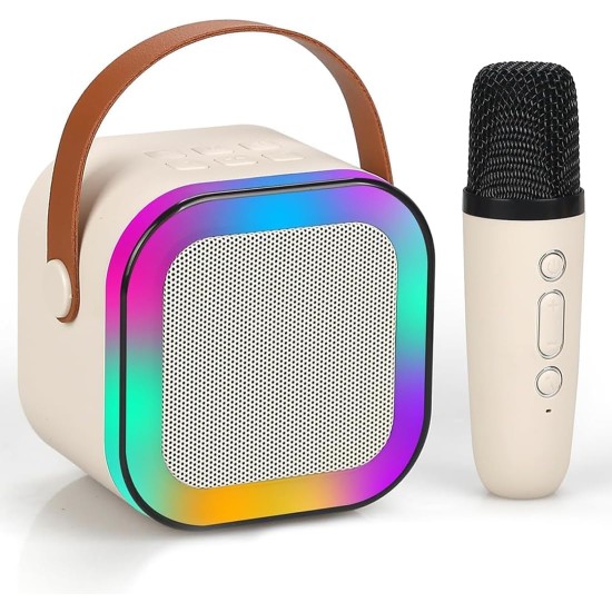 Forevermore Karaoke Machine for Kids Adults with Wireless Mics Portable Bluetooth Speaker & Dynamic Lights Birthday Gift for Girls, Boys & Toddlers Ages 4, 5, 6, 7, 8, 9, 10, 12+ Year Old Home Outdoor Forevermore Karaoke Machine for Kids Adults with Wireless Mics Portable Bluetooth Speaker & Dynamic Lights Birthday Gift for Girls, Boys & Toddlers Ages 4, 5, 6, 7, 8, 9, 10, 12+ Year Old Home Outdoor