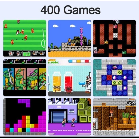 Handheld Game Console for Children, Built-in 400 Games, with 3.0 Inch LCD Display. Handheld Game Console for Children, Built-in 400 Games, with 3.0 Inch LCD Display.