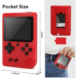 KIDSZONE SUP Game Box Plus 400 in 1 Retro Games UPGRADED VERSION mini Portable Console Handheld Gift Kids Boys/Girls 3,4,5,6,7,8,9,10 Years (Red)