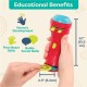 B. toys – Projector Flashlight – 2 Image Reels – Planet & Alien Projections – Space Toys for Kids – 4 Years + – Light Me To The Moon - Red B. toys – Projector Flashlight – 2 Image Reels – Planet & Alien Projections – Space Toys for Kids – 4 Years + – Light Me To The Moon - Red
