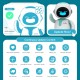 FASTRON Eilik- A Desktop Companion Robot with Emotional Intelligence, Your Perfect Interactive Companion at Home or Workspace. Cute Robot Pets, Unique Gift for Kids, Girls & Boys (White Pink) FASTRON Eilik- A Desktop Companion Robot with Emotional Intelligence, Your Perfect Interactive Companion at Home or Workspace. Cute Robot Pets, Unique Gift for Kids, Girls & Boys (White Pink)