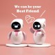 FASTRON Eilik- A Desktop Companion Robot with Emotional Intelligence, Your Perfect Interactive Companion at Home or Workspace. Cute Robot Pets, Unique Gift for Kids, Girls & Boys (White Pink) FASTRON Eilik- A Desktop Companion Robot with Emotional Intelligence, Your Perfect Interactive Companion at Home or Workspace. Cute Robot Pets, Unique Gift for Kids, Girls & Boys (White Pink)