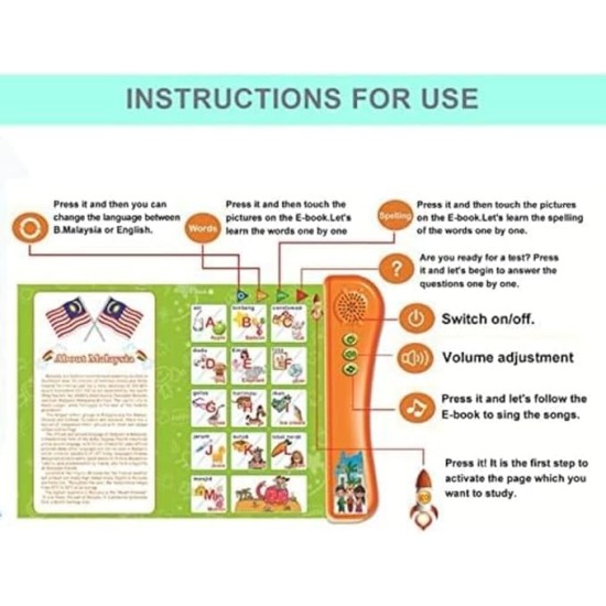 Fantastic-Kids-Toys Educational Book for Kids: Arabic Language, Letters, Numbers, Colors, Shapes - Learn to Write, Read, and Hear - Interactive Books - Gift for Kids Fantastic-Kids-Toys Educational Book for Kids: Arabic Language, Letters, Numbers, Colors, Shapes - Learn to Write, Read, and Hear - Interactive Books - Gift for Kids