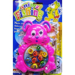 Fisherman Toy / 9 Fish Colors / Magnetic Mouth / 2 Magnet Fishing Rod / Zambble Handle / Multi Color / Cute Shapes