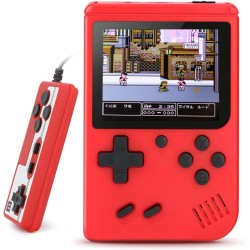 Vou tiger Handheld Games Consoles, Retro Mini Game Player with 520 Classic FC Games, Good Present for Kids and Boys, Xmas Gift - Red