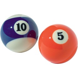 Full Standard Pool Balls Set of 16 Billiard Balls, Multi-Color Structured Size Pool Table Balls Set, Super Pro Billiard Balls for Beginners and Professionals for Training