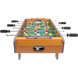 Global Gizmos Tabletop Foosball Game, 69cm x 37cm, Multicolor, Wood