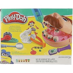 Play-Doh Dentist Game Creatable Colorful Makeable Fun
