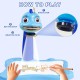 BAKAM Drawing Projector Table for Kids, Trace and Draw Projector Toy with Light & Music, Child Smart Projector Sketcher Desk, Learning Projection Painting Machine for Boy Girl 3-8 Years Old (Blue) BAKAM Drawing Projector Table for Kids, Trace and Draw Projector Toy with Light & Music, Child Smart Projector Sketcher Desk, Learning Projection Painting Machine for Boy Girl 3-8 Years Old (Blue)