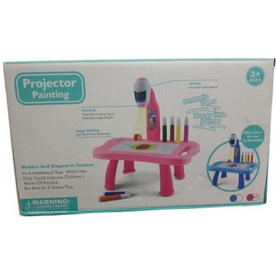 Child Learning Desk With Smart Projector, Light & Music With (12) Colors Child Learning Desk With Smart Projector, Light & Music With (12) Colors