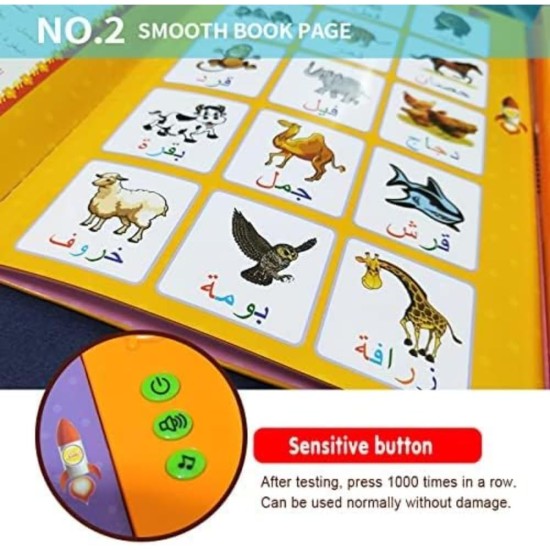 Fantastic-Kids-Toys Educational Book for Kids Arabic Language, Letters, Numbers, Colors, Shapes, Learn to Write, Read and Hear, Interactive Books, Gift for Kids Fantastic-Kids-Toys Educational Book for Kids Arabic Language, Letters, Numbers, Colors, Shapes, Learn to Write, Read and Hear, Interactive Books, Gift for Kids