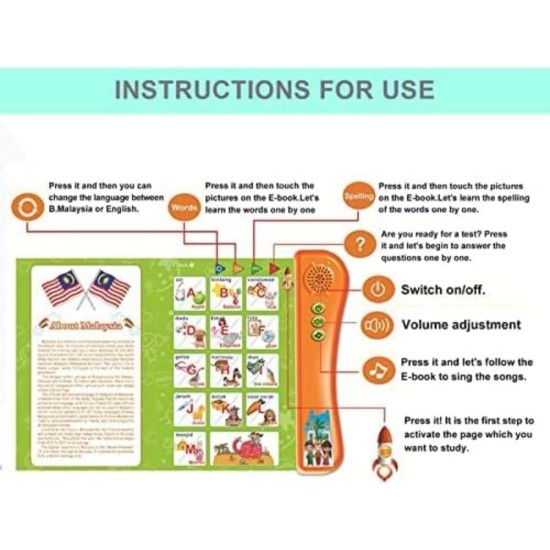 Fantastic-Kids-Toys Educational Book for Kids Arabic Language, Letters, Numbers, Colors, Shapes, Learn to Write, Read and Hear, Interactive Books, Gift for Kids Fantastic-Kids-Toys Educational Book for Kids Arabic Language, Letters, Numbers, Colors, Shapes, Learn to Write, Read and Hear, Interactive Books, Gift for Kids