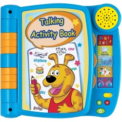Winfun talking activity book game for unisex