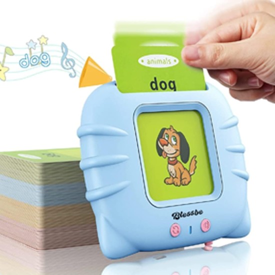 BLESSBE Taking Toy Flash Card for Kids Early Language Education-Fun Learning Device for Toddlers- 1-6 Years Old Children –Rechargeable Device BLESSBE Taking Toy Flash Card for Kids Early Language Education-Fun Learning Device for Toddlers- 1-6 Years Old Children –Rechargeable Device