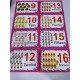 Educational cards English numbers for children skills development Educational cards English numbers for children skills development
