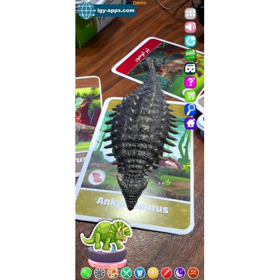 Flash Cards - AR - Dinosaurs Flash Cards - AR - Dinosaurs