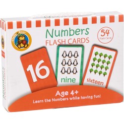 Fluffy Bear ED-1019 Numbers Cards - Multi Color