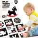 FralnFit Black and White Sensory Toys, High Contrast Baby Cards, Sensory Cards for Babies 0-3 Months, Fun Baby Flash Cards for Visual Stimulation Early Education, Infant Newborn Essentials Gifts FralnFit Black and White Sensory Toys, High Contrast Baby Cards, Sensory Cards for Babies 0-3 Months, Fun Baby Flash Cards for Visual Stimulation Early Education, Infant Newborn Essentials Gifts