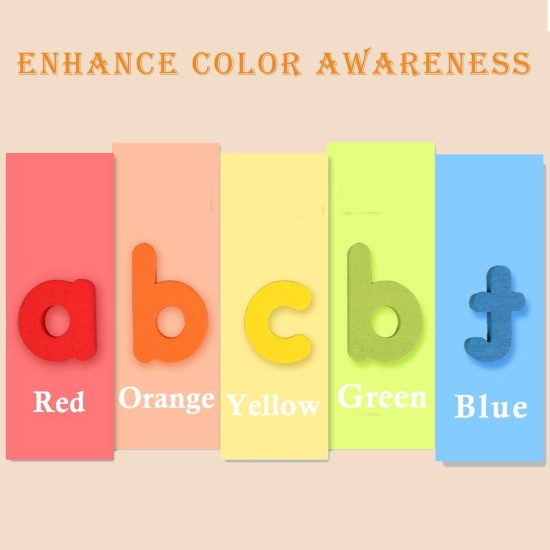 Guarboo Wooden Word Spelling Game Children's Toy Jigsaw Flash Card to Recognize Reading and Spelling Matching Word Letters Guarboo Wooden Word Spelling Game Children's Toy Jigsaw Flash Card to Recognize Reading and Spelling Matching Word Letters