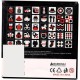 Large Size Flash Cards for Kids Skills Development - Perfect Newborn Baby Toys and Gifts, Contrast Color - Sensory Cards for Kids Visual and Intellectual Stimulation (White Black Red 3:6)
