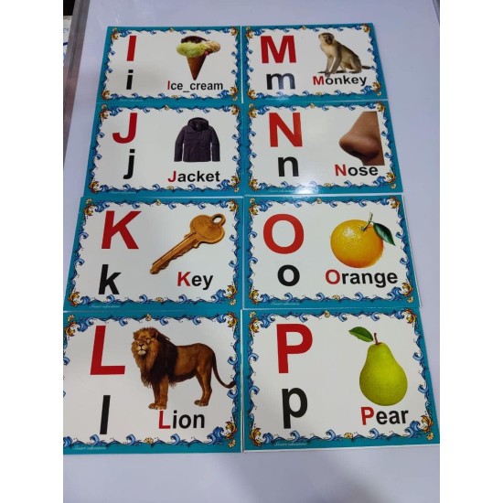 Learning English Letter Development Cards Learning English Letter Development Cards