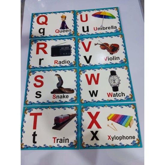 Learning English Letter Development Cards Learning English Letter Development Cards