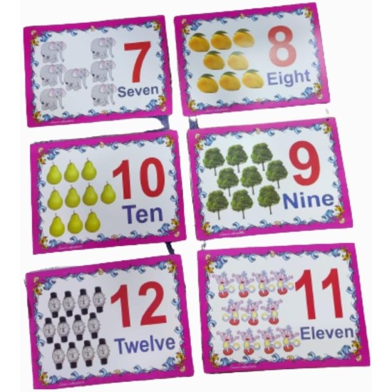 Set of Educational Cards, Write, Draw and Color Paper for Kids to Develop Basic Skills and Excellence Choose Your Child the Best Educational Cards (English Number Cards) Set of Educational Cards, Write, Draw and Color Paper for Kids to Develop Basic Skills and Excellence Choose Your Child the Best Educational Cards (English Number Cards)