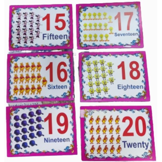 Set of Educational Cards, Write, Draw and Color Paper for Kids to Develop Basic Skills and Excellence Choose Your Child the Best Educational Cards (English Number Cards) Set of Educational Cards, Write, Draw and Color Paper for Kids to Develop Basic Skills and Excellence Choose Your Child the Best Educational Cards (English Number Cards)