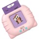 Toy Land Rechargeable Early Education Card Machine for Children The Best Educational Toy Talking Baby Flash Cards (PINK)