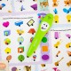 Ukr Flash Cards with Talking Pen Educational Toy for Toddlers 3 Year Old