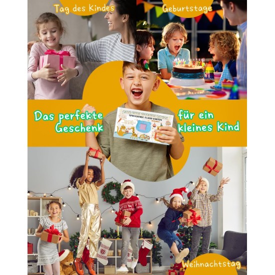 Winnrok Talking Flashcards German, Children's Toy from 2 3 4 5 6 Years, Educational Games from 3 Years for Autism, Educational Toy from 2 Years, Toy Gift for Children Boys Girls 112 Sheets 224 Words Winnrok Talking Flashcards German, Children's Toy from 2 3 4 5 6 Years, Educational Games from 3 Years for Autism, Educational Toy from 2 Years, Toy Gift for Children Boys Girls 112 Sheets 224 Words
