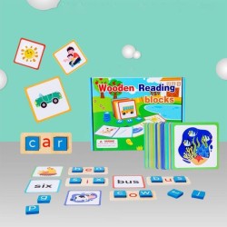 Word Spelling Toy Kids Letter Learning Toys Educational Toys Spelling Games Flash Cards Alphabet Puzzle Game Pre Kindergarten