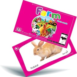 edutec FARM flash cards for kids