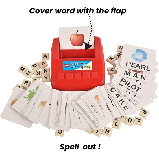 firs Learning Toys for Kids, A tDone Matching Letter Game, Educational Toys with Flash Cards, Spelling Game for 3-6 Year Old Boys Girls Preschooler Kindergarten (Scrabble Machine) firs Learning Toys for Kids, A tDone Matching Letter Game, Educational Toys with Flash Cards, Spelling Game for 3-6 Year Old Boys Girls Preschooler Kindergarten (Scrabble Machine)