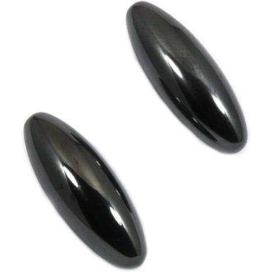 43*14 mm Hematite Oval Pair Magnet 43*14 mm Hematite Oval Pair Magnet