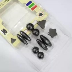 Magnetic Power Play Set 10 PCS In 4 Shapes