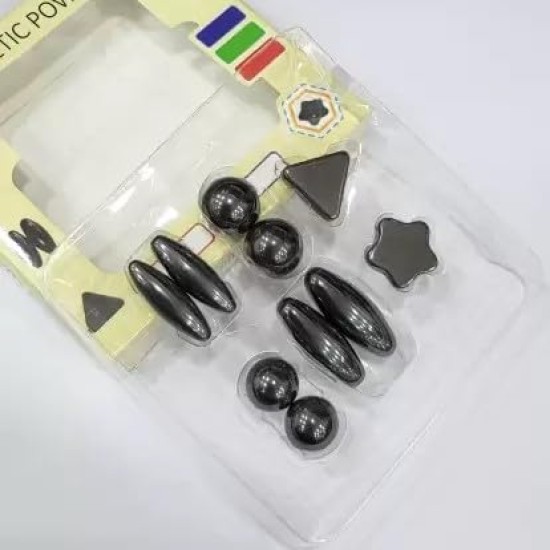 Magnetic Power Play Set 10 PCS In 4 Shapes Magnetic Power Play Set 10 PCS In 4 Shapes
