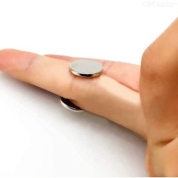 Nickel Plating Strong Neodymium Magnets (10 Pieces, 2x18ml, 52N)