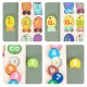 Wooden Magnetic Fishing Game, Montessori Preschool Alphabet Puzzle Educational Toys with Word Cards, Letters and Numbers Fish Catching for 3 4 5 Year Old Toddlers Gifts (Style B) Wooden Magnetic Fishing Game, Montessori Preschool Alphabet Puzzle Educational Toys with Word Cards, Letters and Numbers Fish Catching for 3 4 5 Year Old Toddlers Gifts (Style B)