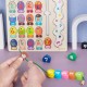 Wooden Magnetic Fishing Game, Montessori Preschool Alphabet Puzzle Educational Toys with Word Cards, Letters and Numbers Fish Catching for 3 4 5 Year Old Toddlers Gifts (Style B) Wooden Magnetic Fishing Game, Montessori Preschool Alphabet Puzzle Educational Toys with Word Cards, Letters and Numbers Fish Catching for 3 4 5 Year Old Toddlers Gifts (Style B)