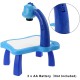 OM AKSHAR Projector Learning and Drawing Painting Set, Kids Drawing Projector Table, Child Learning Desk, Smart Projector with Light Music (Multicolor)