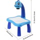 OM AKSHAR Projector Learning and Drawing Painting Set, Kids Drawing Projector Table, Child Learning Desk, Smart Projector with Light Music (Multicolor)