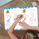 Yassin abc letters learning booklet for kids + whiteboard pen Yassin abc letters learning booklet for kids + whiteboard pen