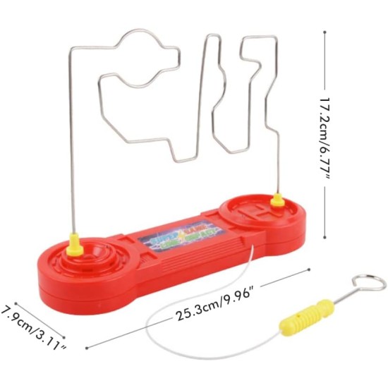 ARTOCT Electric Shock Touch Labyrinth Collision Electric Shock Game Toy Wire Skill Labyrinth Science Experiment Toy Children Adults ARTOCT Electric Shock Touch Labyrinth Collision Electric Shock Game Toy Wire Skill Labyrinth Science Experiment Toy Children Adults
