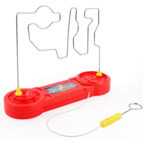 ARTOCT Electric Shock Touch Labyrinth Collision Electric Shock Game Toy Wire Skill Labyrinth Science Experiment Toy Children Adults ARTOCT Electric Shock Touch Labyrinth Collision Electric Shock Game Toy Wire Skill Labyrinth Science Experiment Toy Children Adults