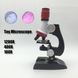 CS 100X to 1200X Educational Biological Microscope with Support Set