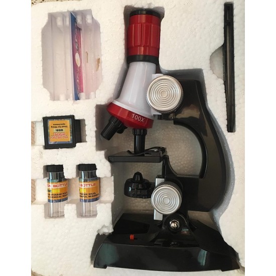 Educational Tools Microscope Kit Lab 100X 400X 1200X Educational Tools Microscope Kit Lab 100X 400X 1200X